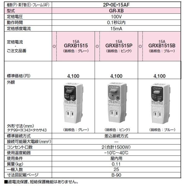 ビリビリガード プラグ形漏電遮断器 テンパール工業 ｇｒ ｘｂ Grxb1515 Buyee Buyee 提供一站式最全面最專業現地yahoo Japan拍賣代bid代拍代購服務 Bot Online