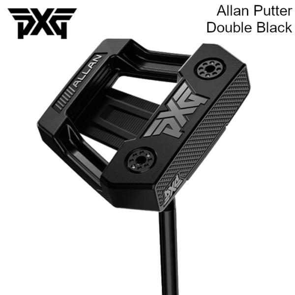 ［美品】PXG ALLAN アラン パター シルバー/ブラック PXG PXG ALLAN パター ダブルブラック ヘッドカバー付き □ パーソンズ