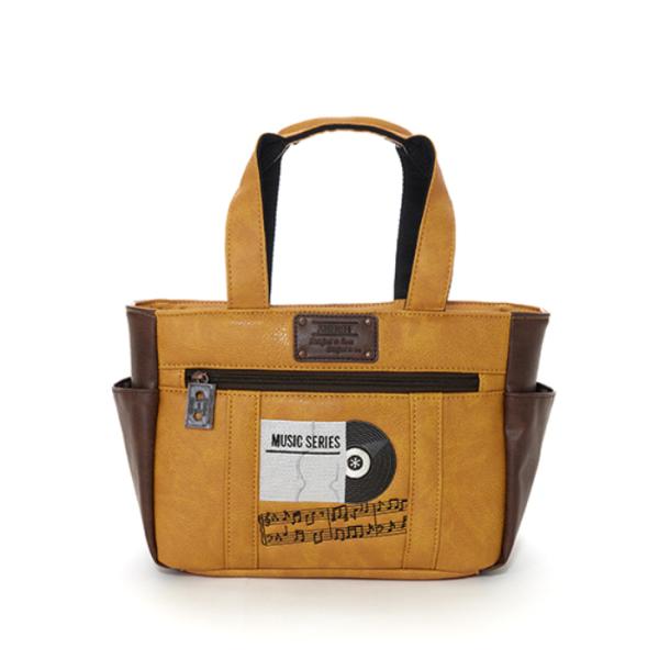 SHERIFF（シェリフ） ラウンドポーチ ミュージックシリーズ マスタード