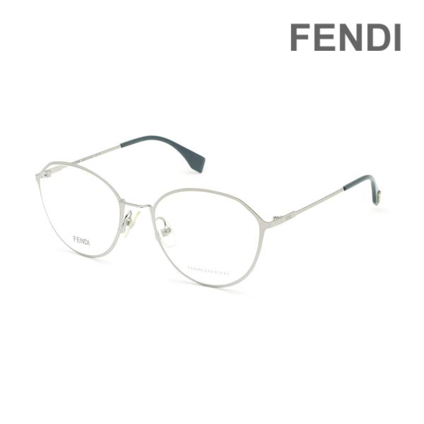 FENDI（フェンディ） メガネ フレーム FF 0340/F 3YG 53 シルバー