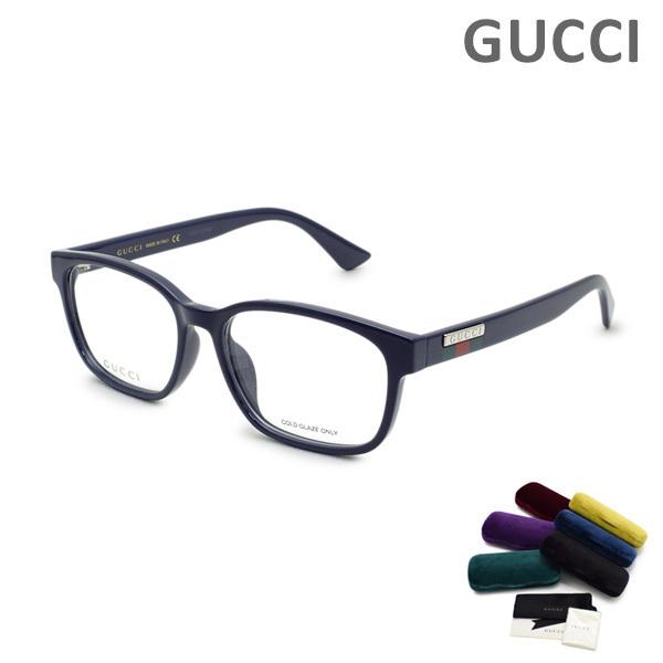 未使用　美品　ヴィンテージ　GUCCI　グッチ　18金張　眼鏡フレーム　メガネ GUCCI グッチ メガネ 眼鏡 フレーム のみ GG0749OA-003 ブルー