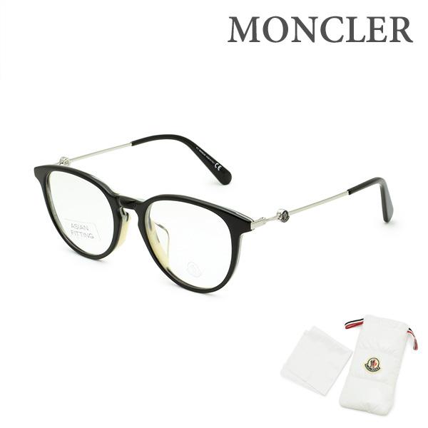 モンクレール メガネ 眼鏡 フレーム のみ ML5128-D/V 005 52 アジアンフィット メンズ MONCLER