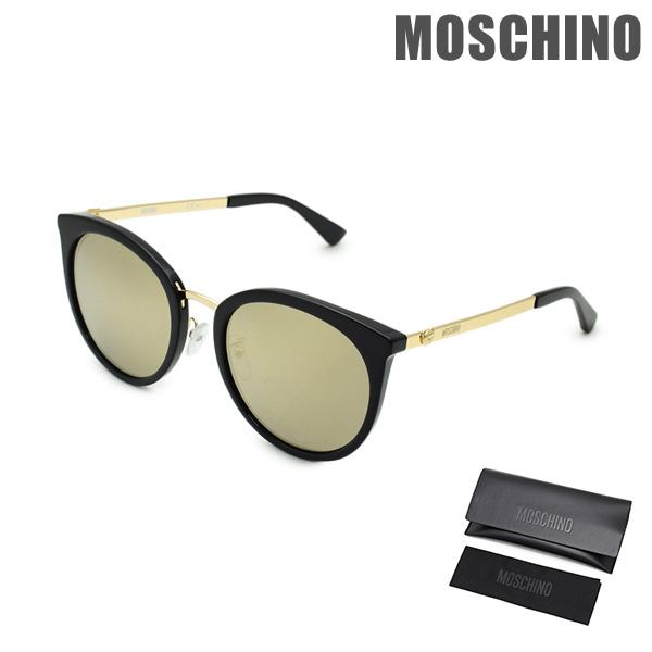 MOSCHINO サングラス MOS045FS-807-54 BLACK / GOLD UVカット MOSCHINO サングラス MOS045FS-807-54 BLACK / GOLD UVカット