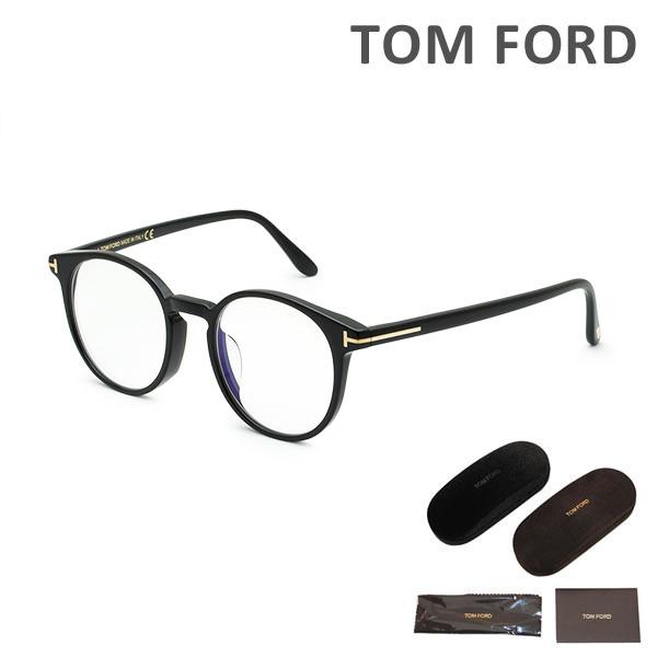 トムフォード メガネ 伊達眼鏡 フレーム FT5796-K-B/V 001 49 TOM FORD