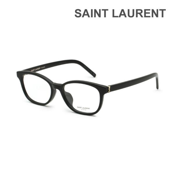 国内正規品 サンローラン メガネ 眼鏡 フレーム のみ SL M141/F-001 ブラック アジアンフィット レディース SAINT LAURENT