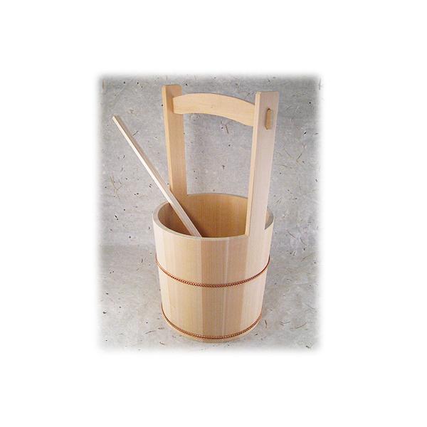 送料無料 打ち水用 椹 サワラ 木製手桶ひしゃく付 Buyee 日本代购平台 产品购物网站大全 Buyee一站式代购bot Online