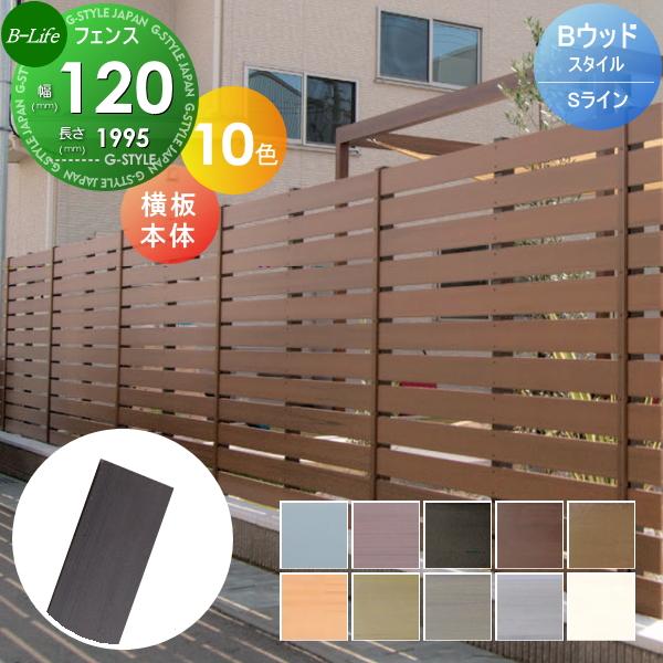 フェンス 目隠し Bウッドスタイル Sライン フェンス横板本体 1サイズ 幅1mm 長さ1995mm 厚み10mm 単品部材 ウッドスタイル フェンス ビーライフ 人工 St06sb Wsf Diy エクステリアg Style 通販 Yahoo ショッピング
