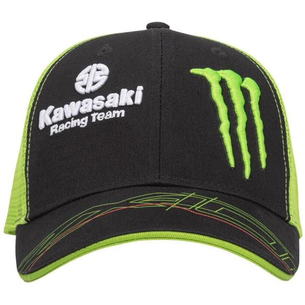 BELLATOR + モンスターエナジー キャップ モンスターエナジーKAWASAKIレーシング 公式キャップ グリーン