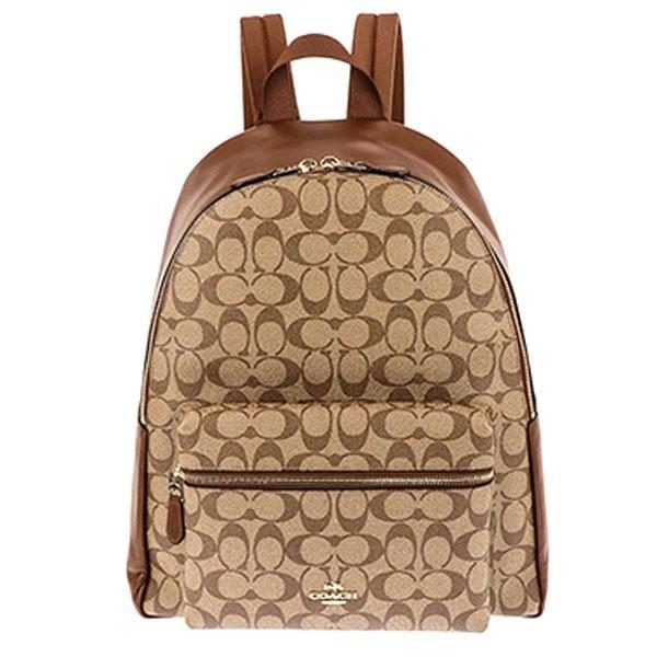 コーチ リュックサック Coach バッグ シグネチャー バックパック レディース メンズ リュック F514 Ime74 カーキ ブラウン Co F514 Ime74 インポートショップ Ex虎 ヤフー店 通販 Yahoo ショッピング
