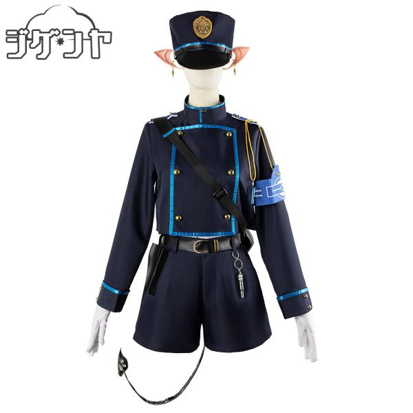 サイズについて詳しくは、商品画像の最後まで確認してください。★商品名：ブルーアーカイブ　ハイランダー鉄道学園　ハイランダー双子　橘ノゾミ　コスプレ衣装★セット内容：帽子+コート+シャツ+ズボン+ベルト+ホルスター+腰飾り+手袋+尻尾+耳飾り...