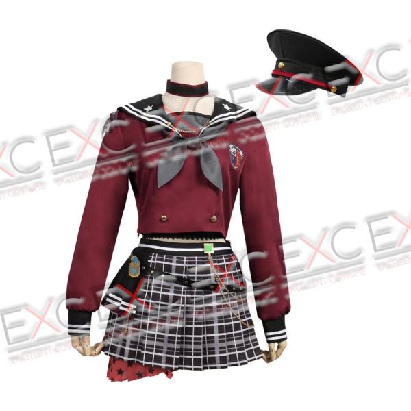 BanG Dream!(バンドリ) 美竹蘭(みたけらん) Afterglow 「ロストワンの号哭」 風 コスプレ衣装