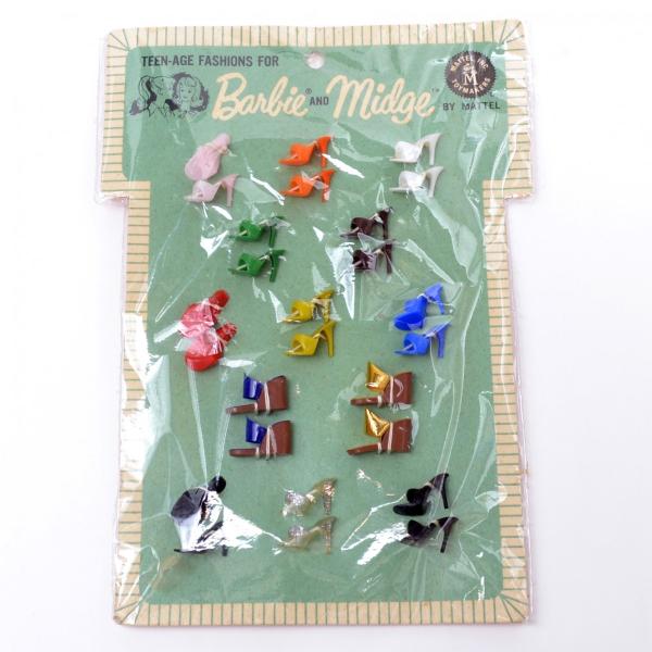 バービー在庫処分 バービーの靴セット ビンテージ 1963年 バービー ミッジシューズセット 1963 エクスカリバー 通販 Yahoo ショッピング