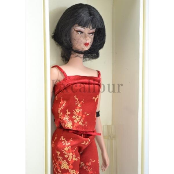 barbie in midnight red