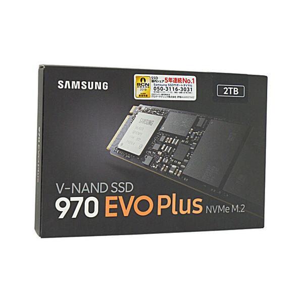 SAMSUNG製 SSD 970 EVO Plus MZ-V7S2T0B/IT 2TB