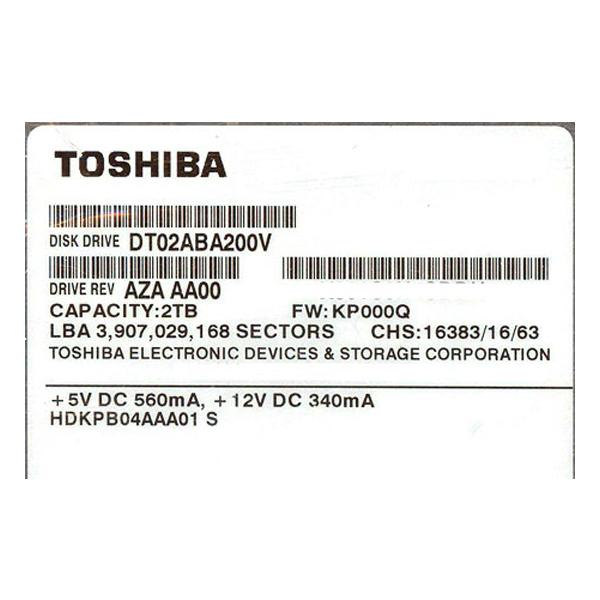 新品未開封 内蔵HDD TOSHIBA 2TB DT02ABA200 Amazon.co.jp: 東芝 3.5インチ HDD 2TB 内蔵型 デスクトップPC