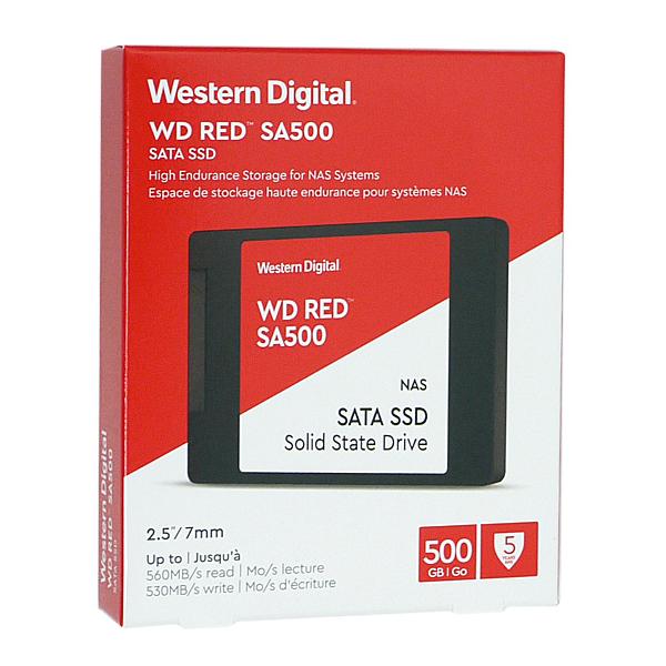 WD Red Western Digital製 SSD SA500 NAS SATA WDS500G1R0A-EC