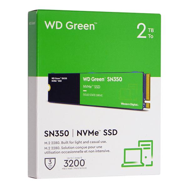 PC周辺機器 WD Green SN350 NVMe WDS200T3G0C Western Digital WD Green SN350 NVMe SSD WDS200T3G0C