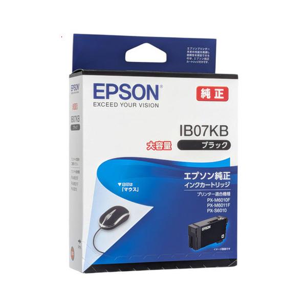 EPSON インクカートリッジ IB07KB ブラック 大容量