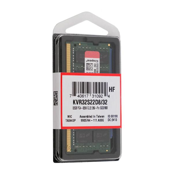 Kingston DDR4 PC4-25600 32GB SODIMM メモリー excellar-plus_1000027946