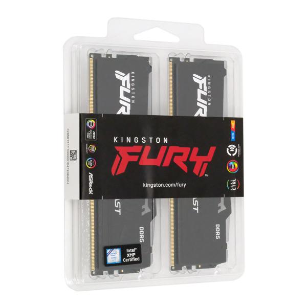 Kingston Kingston製 KF552C40BBAK2-32 DDR5 PC5-41600 16GB 2枚