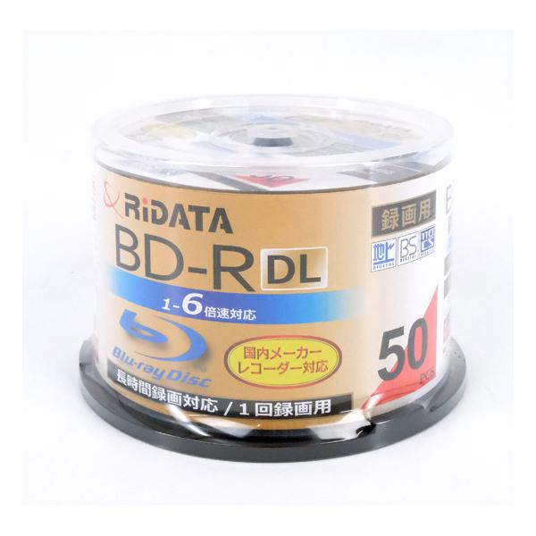 RiTEK　ブルーレイディスク RIDATA BD-R260PW 6X.50SP A　BD-R DL 6倍速 50枚組 RiTEK RIDATA BD-R260PW 6X.50SP A [BD-R DL 6倍速 50枚組] 価格