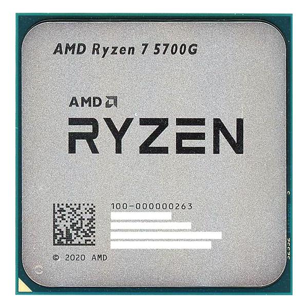 AMD 【バルク新品】 Ryzen 7 5700G 100-000000263 3.8GHz