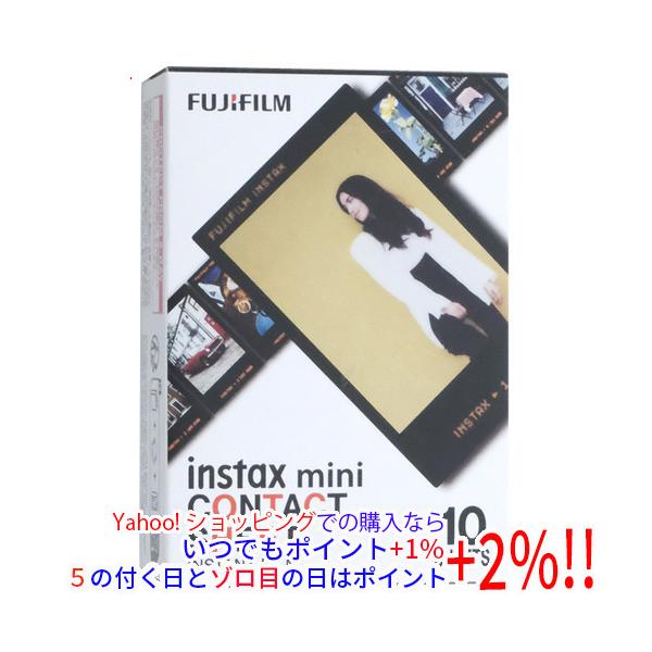 【商品名：】FUJIFILM instax mini チェキ用 インスタントフィルム コンタクトシート 10枚入 INS-CONTACT-WW1　／　【商品状態：】新品　／　【検索用キーワード：】≪その他カメラ関連製品 即納≫ INS-CO...