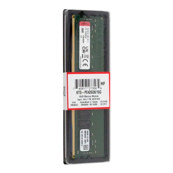 Kingston - Kingston製　KTD-PE426D8/16G　DDR4 PC4-21300 16GB ECC Registered Kingston Kingston製 KTD-PE426D8/16G DDR4 PC4-21300 16GB ECC