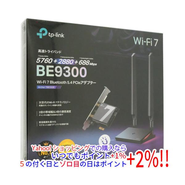 Archer TP-Link Wi-Fi 7 Bluetooth 5.4 PCIeアダプター TBE550E