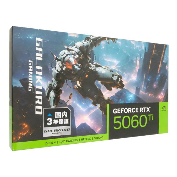 玄人志向 GEFORCE RTX5060ti 16GB GG-RTX5060Ti-E16GB/OC/DF | GG-RTX5060Ti-E16GB/OC/DF | 玄人