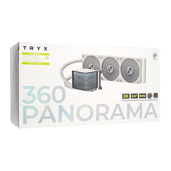 TRYX 簡易水冷CPUクーラー PANORAMA 360 L-P360N-DS3M-G1W WHITE
