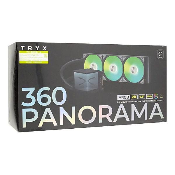 TRYX Panorama 360 AIO CPU 簡易水冷クーラー Amazon.co.jp: TRYX PANORAMA 水冷 CPUクーラー LEDモデル 360mm