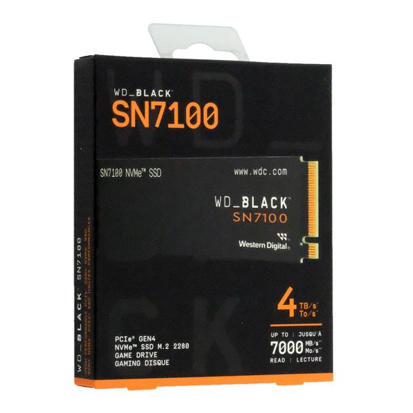 内蔵型SSD WD Black SSD SN7100 4TB 4TB WD_BLACK SN7100 NVMe SSD | Sandisk