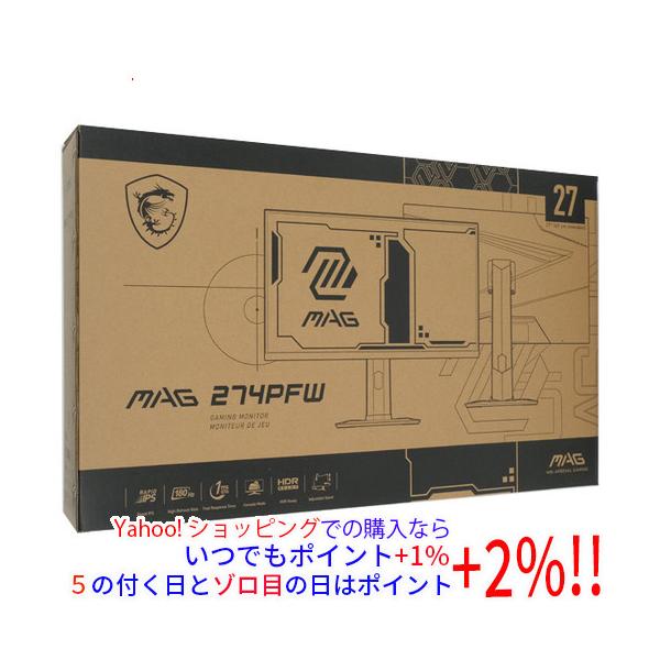 MSI MSI 27インチ ゲーミングモニター MAG 274PFW : エクセラープラス