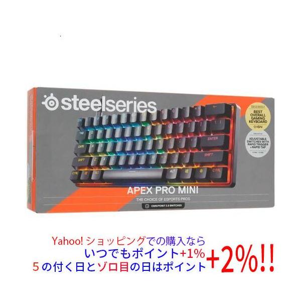 SteelSeries ゲーミングキーボード Apex Pro Mini Gen 3 US