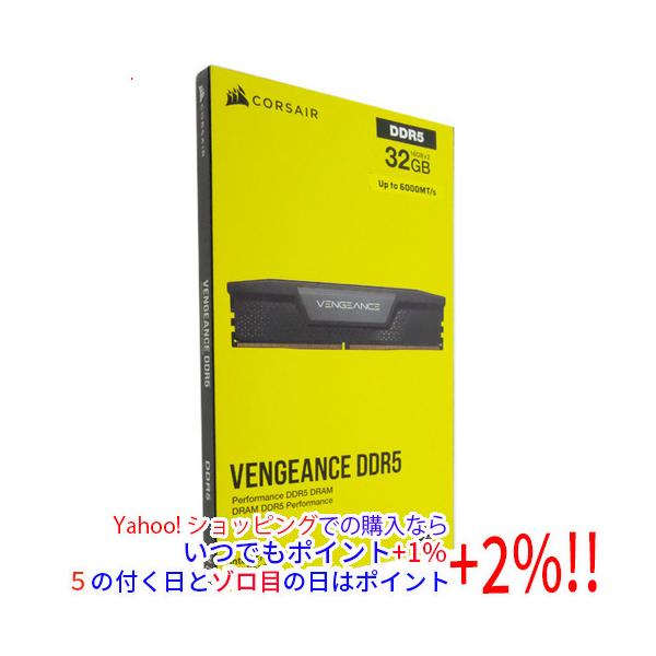 Corsair CMK32GX5M2E6000C36 DDR5 PC5-48000 16GB 2枚組 : エクセラー