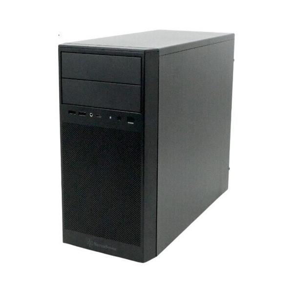 爆買【新品(開封のみ)】 SILVERSTONE PCケース FARA 314 SST-FA314-B 黒
