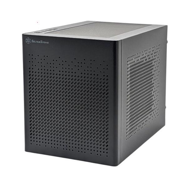 爆買【新品(開封のみ)】 SILVERSTONE PCケース SST-SG16B ブラック
