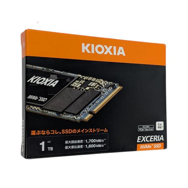KIOXIA 爆買キオクシア EXCERIA NVMe SSD SSD-CK1.0N3/N 未使用