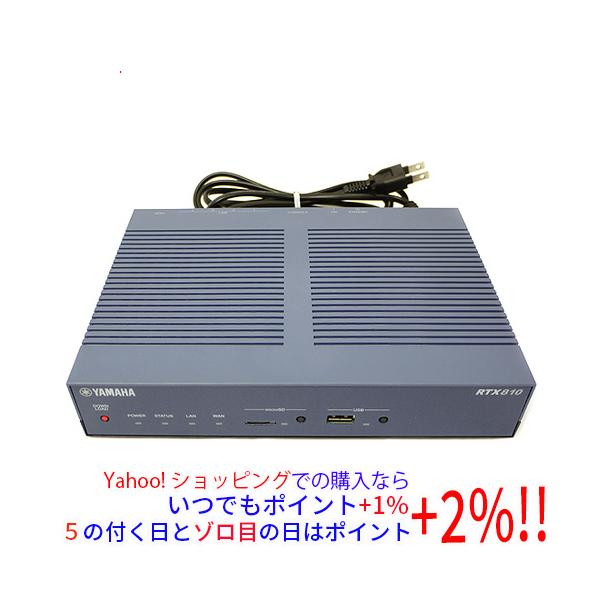 YAMAHA（ヤマハ） 【中古】YAMAHA製 ギガアクセスVPNルーター RTX810