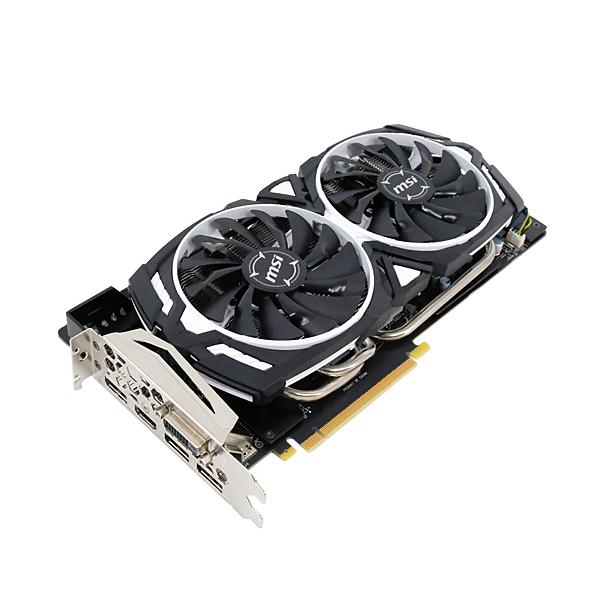 ☆【中古】MSI製グラボ GTX 1070 ARMOR 8G OC PCIExp 8GB [管理