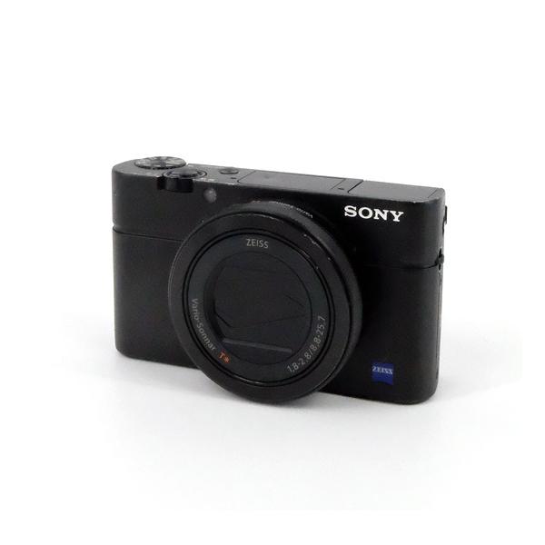 【中古】SONY製 Cyber-shot DSC-RX100M4 ブラック 2010万画素 [管理:1050011548]