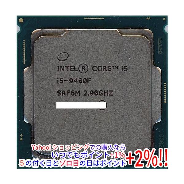 【商品名：】Core i5 9400F 2.9GHz 9M LGA1151 65W SRF6M　／　【商品状態：】動作確認済みの中古品です。／ ／ ※中古品ですので、傷、汚れ等ある場合がございます。／ ご理解の上、ご検討お願いします。　／　...