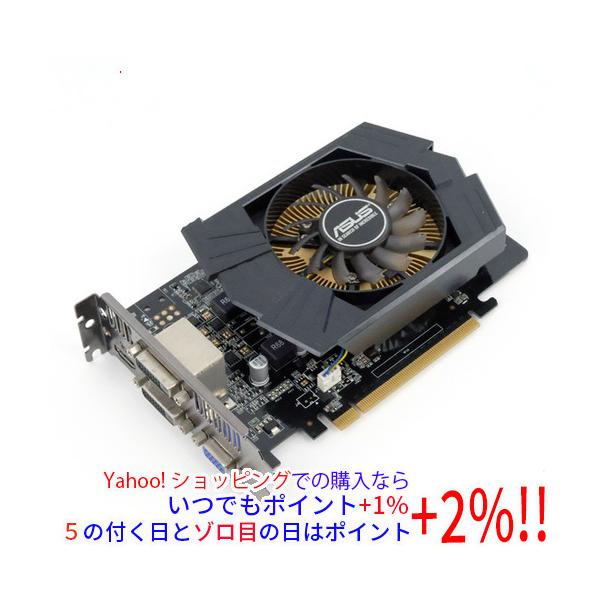 【商品名：】ASUSグラボ GTX750TI-PH-2GD5 PCIExp 2GB 訳あり　／　【商品状態：】動作確認済の中古品です。／ ／ ※ファンが交換されています。 ／  ／ ※中古品ですので、傷、汚れ等ある場合がございます。ご理解の...