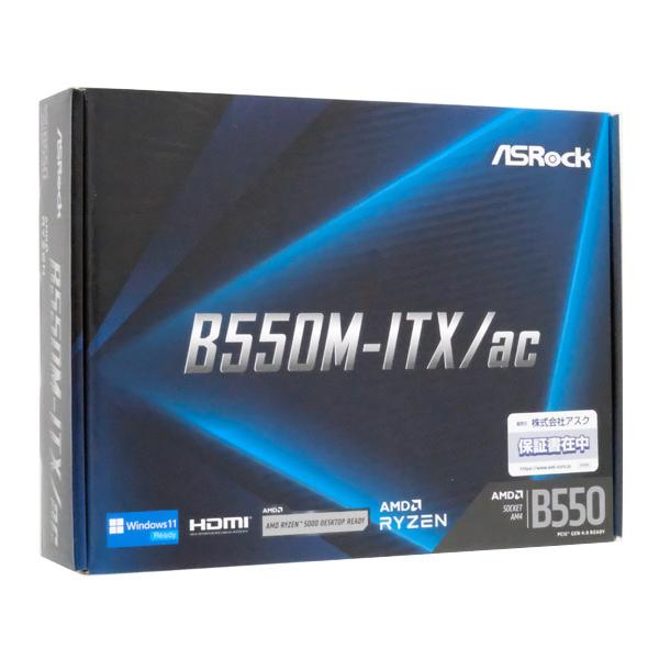 ASRock 【中古】ASRock製 Mini ITXマザーボード B550M-ITX/ac ASRock 【中古】ASRock製 Mini ITXマザーボード B550M-ITX/ac