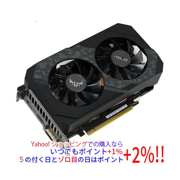 【商品名：】ASUS製グラボ TUF-GTX1660-O6G-GAMING PCIExp 6GB　／　【商品状態：】動作確認済の中古品です。／ ／ ※中古品ですので、傷、汚れ等ある場合がございます。ご理解の上、ご検討お願いします。　／　【検...