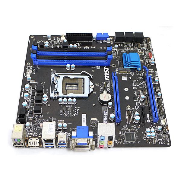 【商品名：】MSI製 MicroATXマザーボード H97M-S01 LGA1150　／　【商品状態：】動作確認済の中古品です。／ ／ ※PCIEスロットのツメがありません。／ ／ ※中古品ですので、傷、汚れ等ある場合がございます。ご理解の...