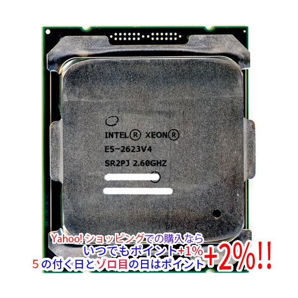 【商品名：】Xeon E5-2623 v4 2.6GHz 85W LGA2011-3 SR2PJ　／　【商品状態：】動作確認済の中古品です。／ ／ ※中古品ですので、傷、汚れ等ある場合がございます。ご理解の上、ご検討お願いします。　／　【検...