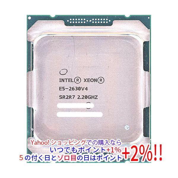 【商品名：】Xeon E5-2630 v4 2.2GHz 20M LGA2011-3 SR2R7　／　【商品状態：】動作確認済みの中古品です。／ ／ ※中古品ですので、傷、汚れ等ある場合がございます。／ ご理解の上、ご検討お願いします。　／...