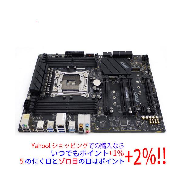 マザーボード、GPU,SSDセット MSI 【中古】MSI製 ATXマザーボード X299-S01 LGA2066 : エクセラー
